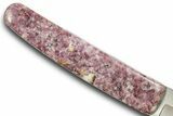 Knife with Purple Lepidolite Stone Inlays #370844-3